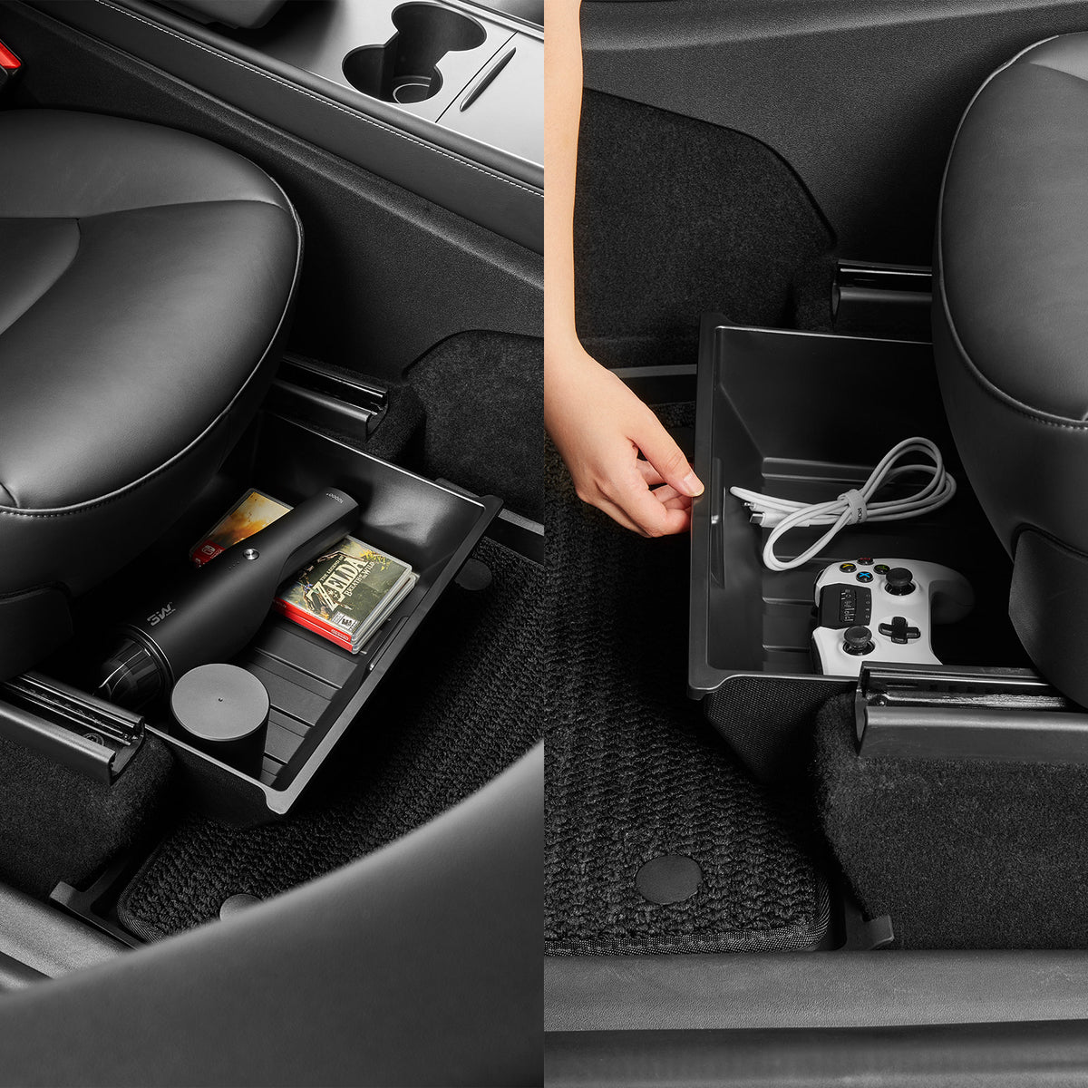 3W Custom Storage Boxes For Tesla Model Y 2021-2024