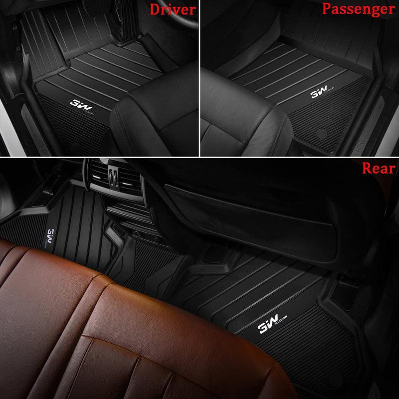 3W All Weather Car Mats For BMW X2 F39 2018-2023 (Left Hand Drive)