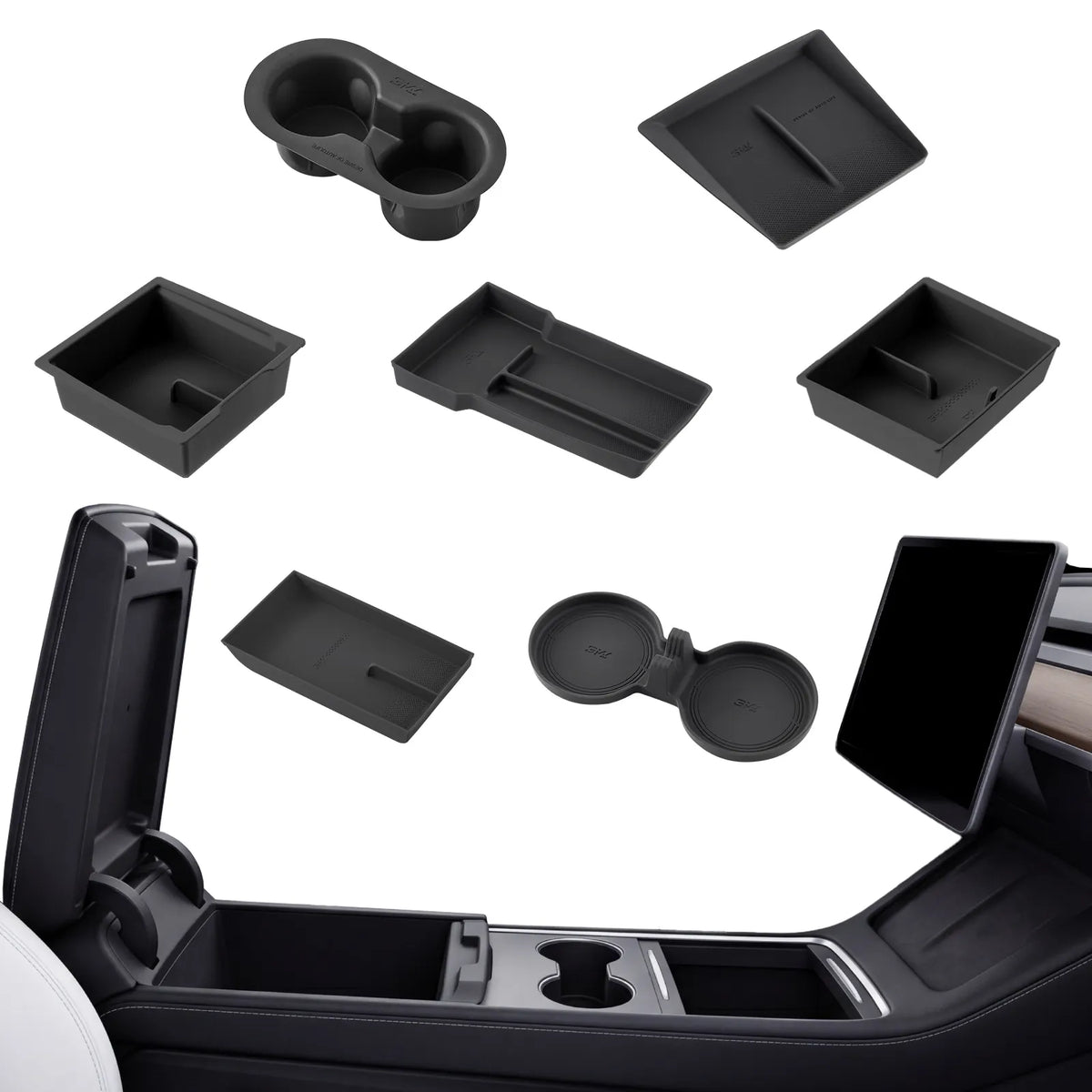Interior Organiser Set for Tesla Model Y Juniper 2025-2026