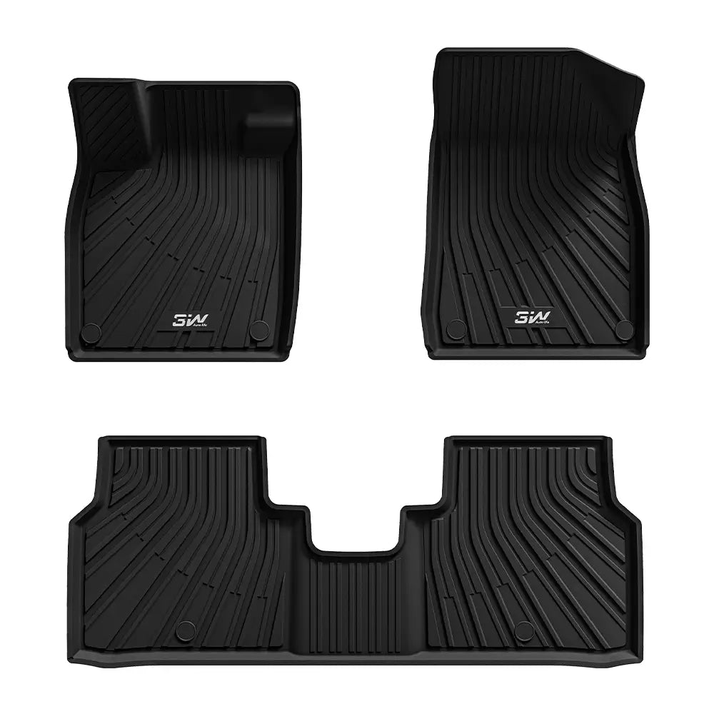 3W All Weather Car Mats For AUDI Q4 S E-TRON Sportback F4 2022-2026 (Left Hand Drive)