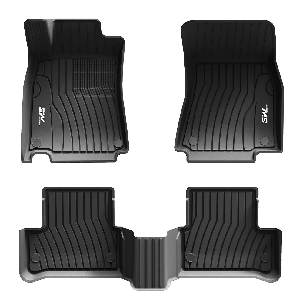 3W Car Mats For Mercedes Benz CLA C118 3XIANG 2019-2025/ GLA H247 2021-2026 (Left Hand Drive)