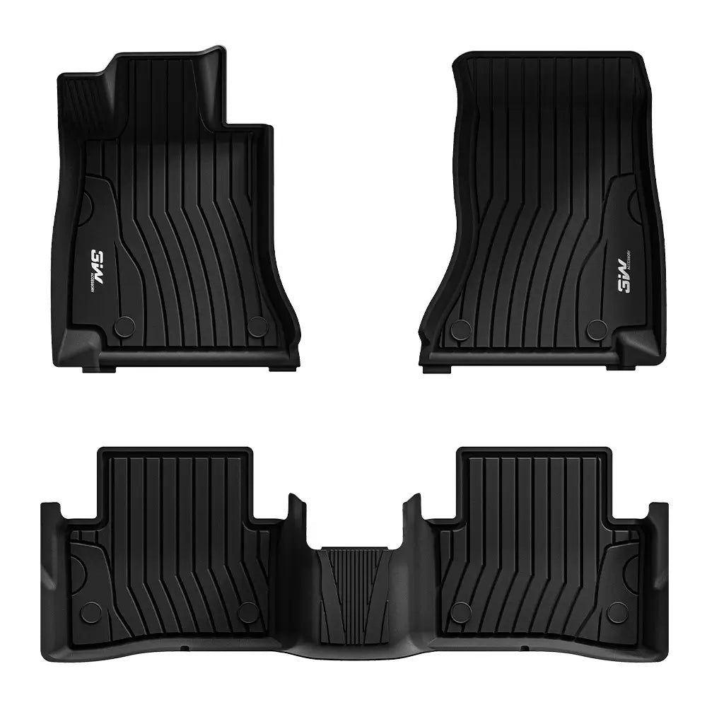 3W All Weather Car Mats For Mercedes Benz C Class W206 2022-2026 (Left Hand Drive)