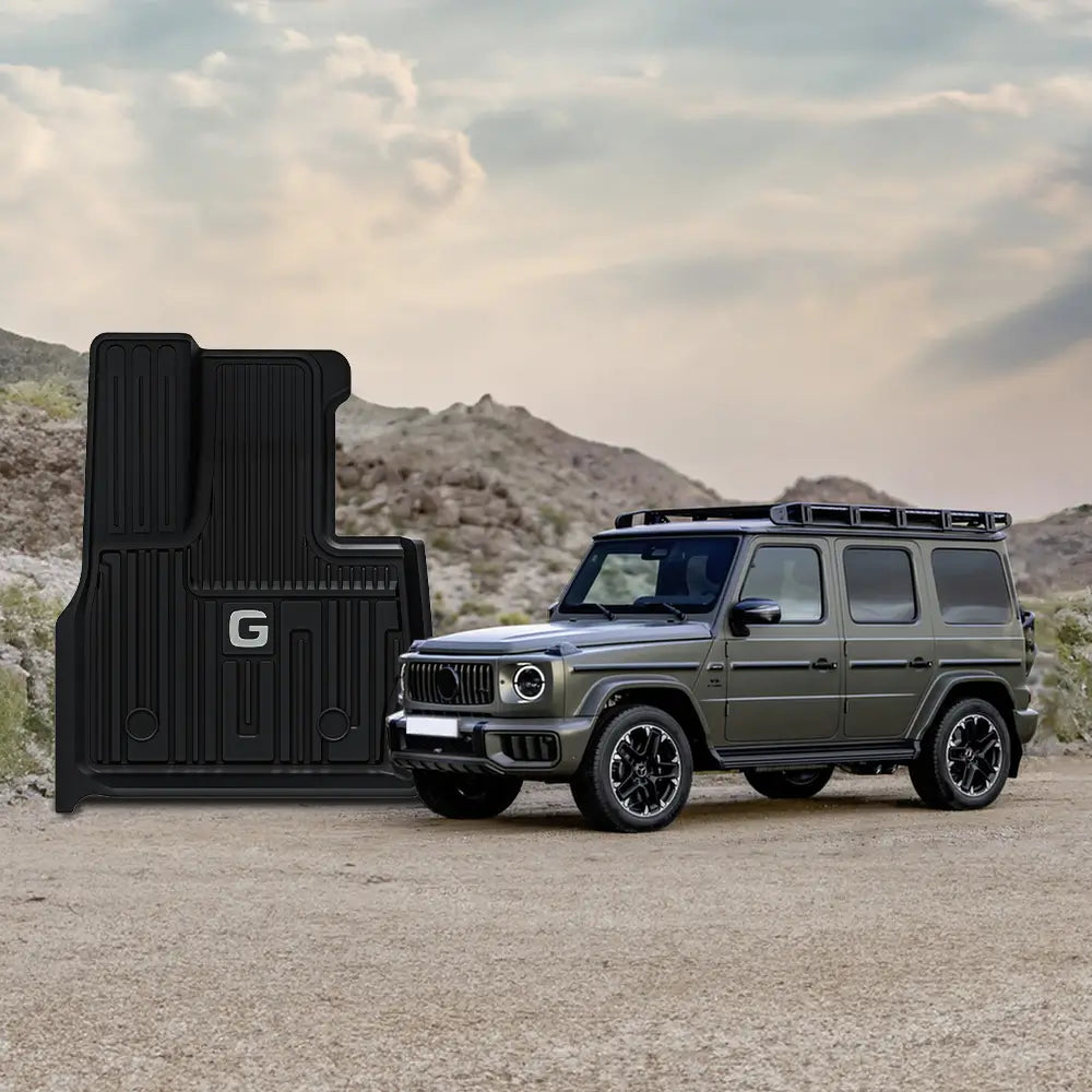 3W All Weather Car Mats For Mercedes Benz G Class W463 / W465 2020-2026 (Left Hand Drive)