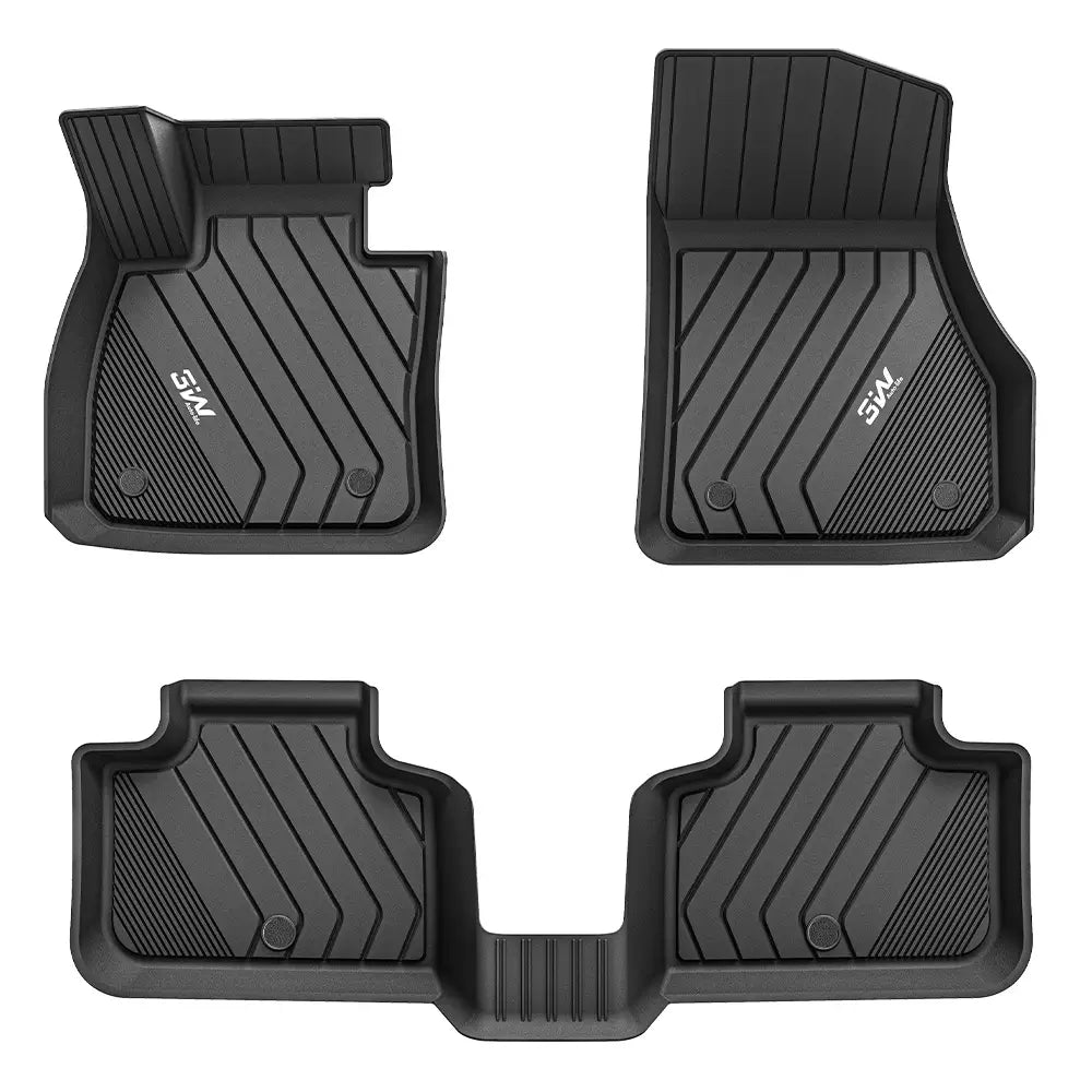 3W All Weather Car Mats For BMW X2 F39 2018-2023 (Left Hand Drive)
