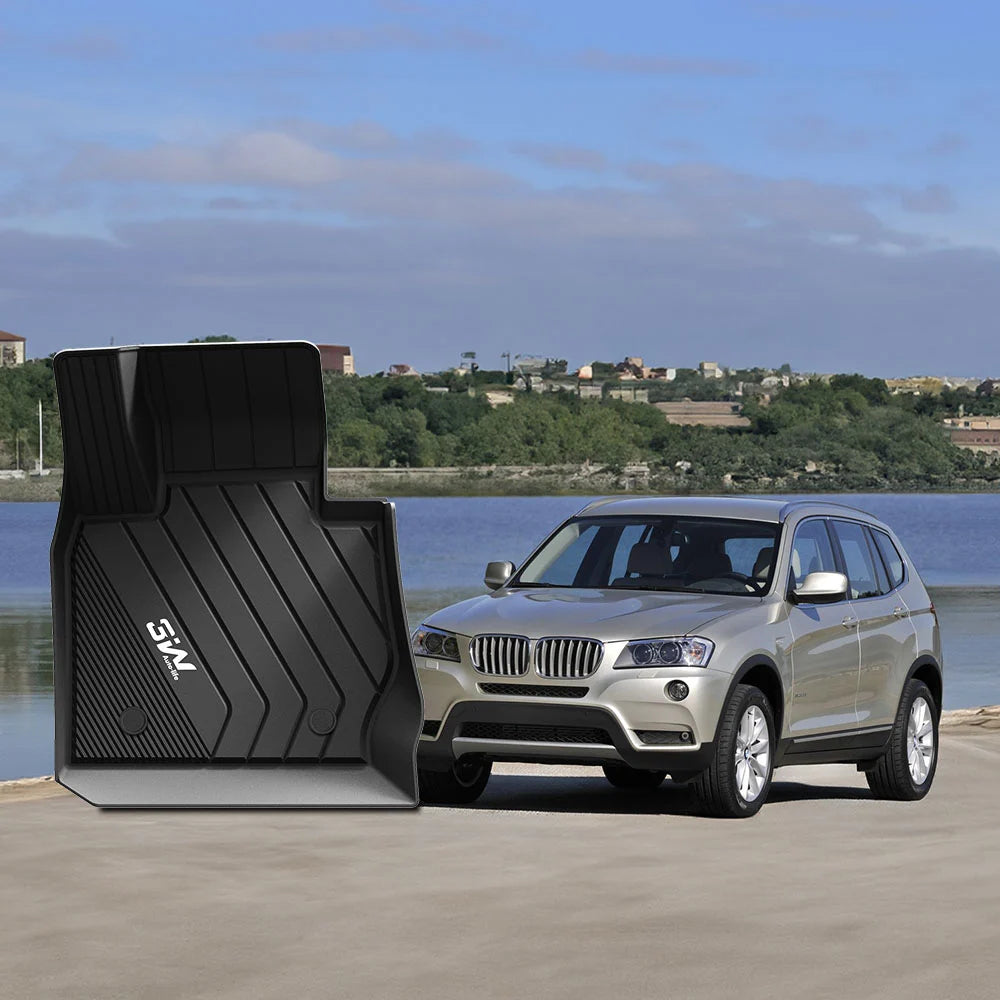 3W All Weather Car Mats For BMW X3 F25 2011-2017 (Left Hand Drive)