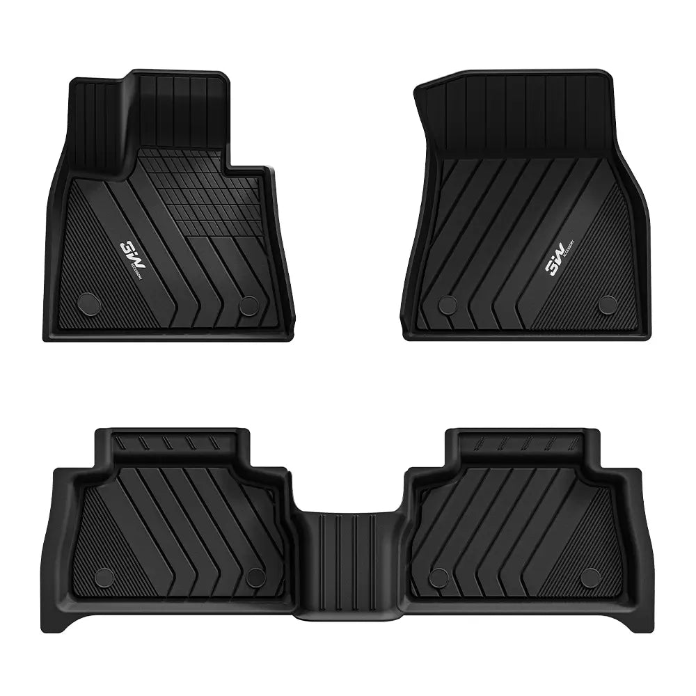 3W All Weather Car Mats For BMW X6 G06 2020-2027 (Left Hand Drive)