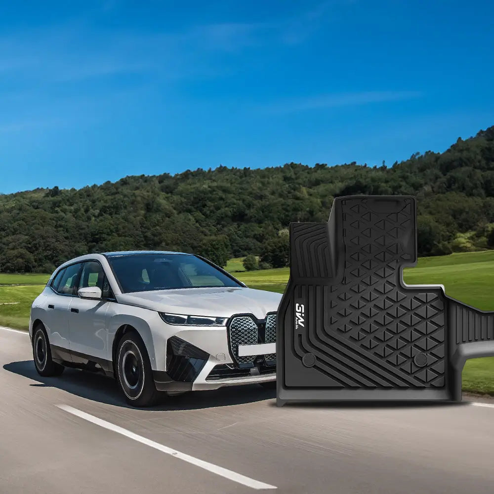 3W All Weather Car Mats For BMW iX 2022-2025 (Left Hand Drive)