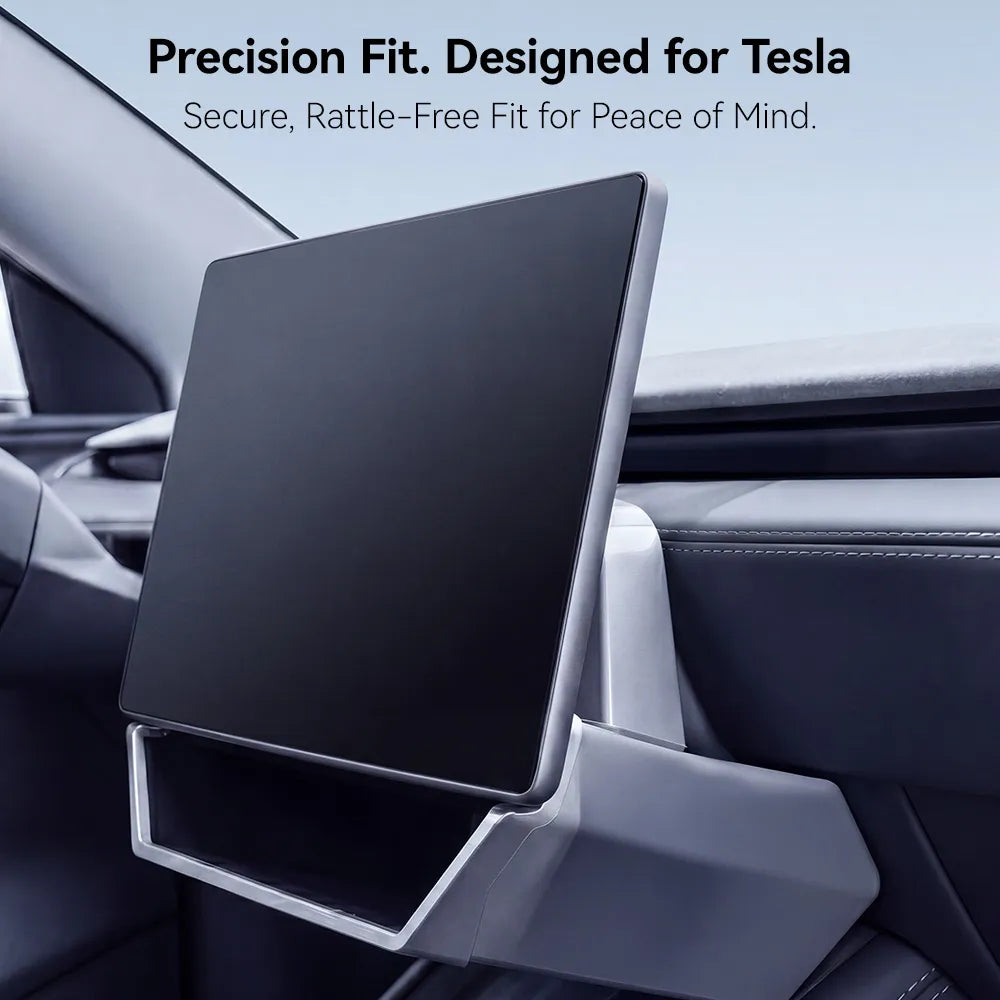 Magnetic Under-Screen Storage Box for Tesla Model Y Juniper 2025-2026