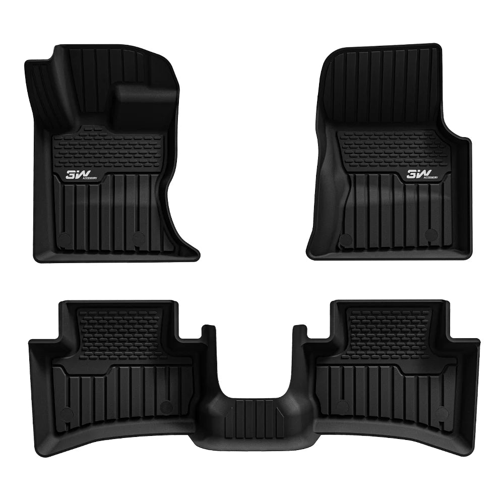 3W All Weather Car Mats For Range Rover Velar L560 2017-2026 (Left Hand Drive)