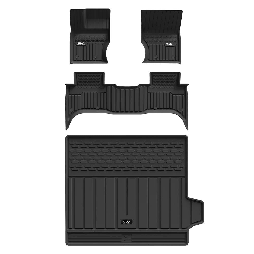 3W All Weather Car Mats For Range Rover Sport L494 2014-2022 (Left Hand Drive)