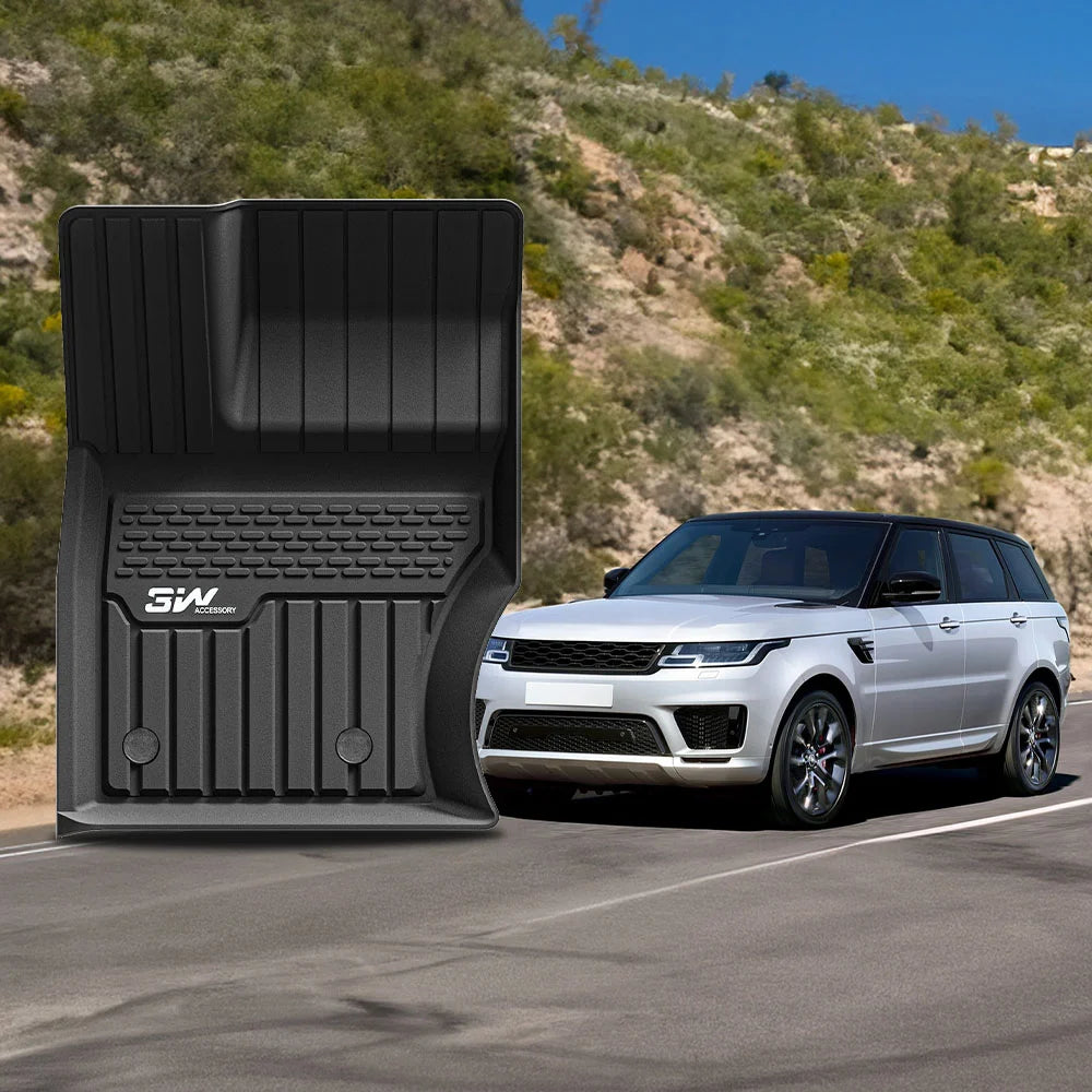 3W All Weather Car Mats For Range Rover Sport L494 2014-2022 (Left Hand Drive)