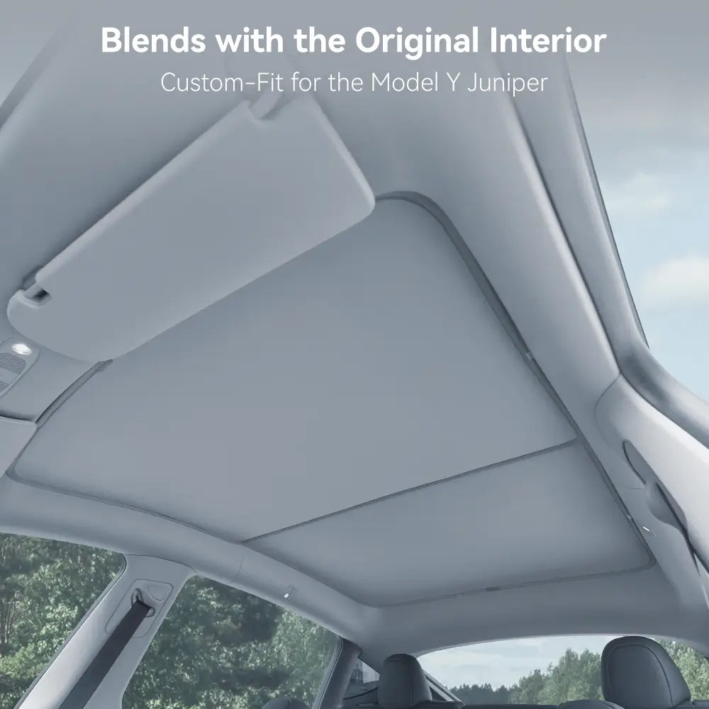 UV Heat Insulation Foldable Car Sunshade for Tesla Model Y Juniper/Premium/Performance 2025-2026