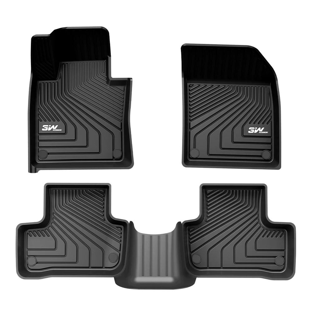 3W All Weather Car Mats For Volvo XC60 2018-2027 (Left Hand Drive)