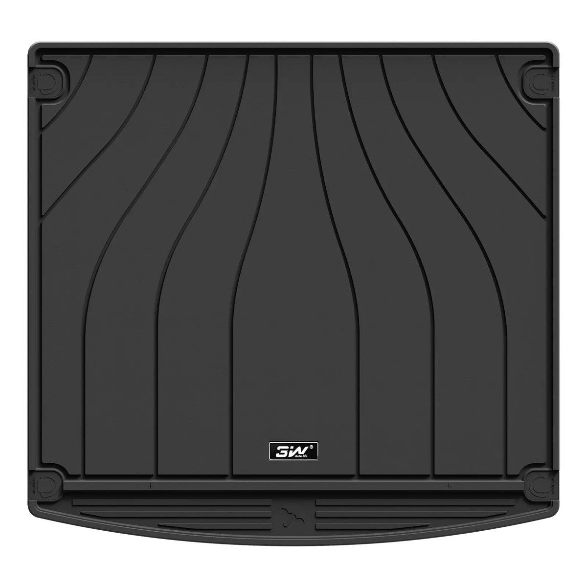 3W All Weather Car Mats for Volkswagen Touareg 3 2019-2026 (Left Hand Drive)