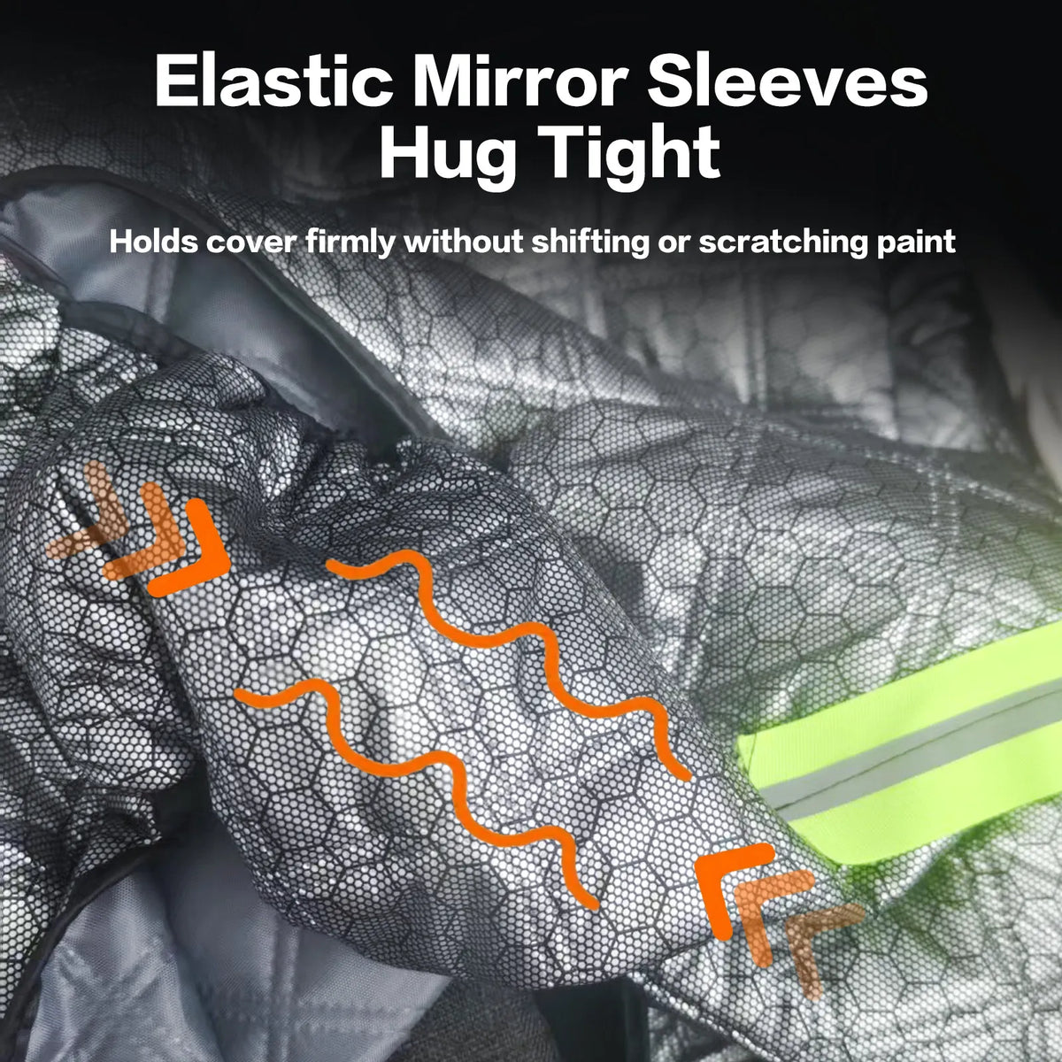 Graphene Thermal Windshield Cover for Ice & Snow - Universal Fit