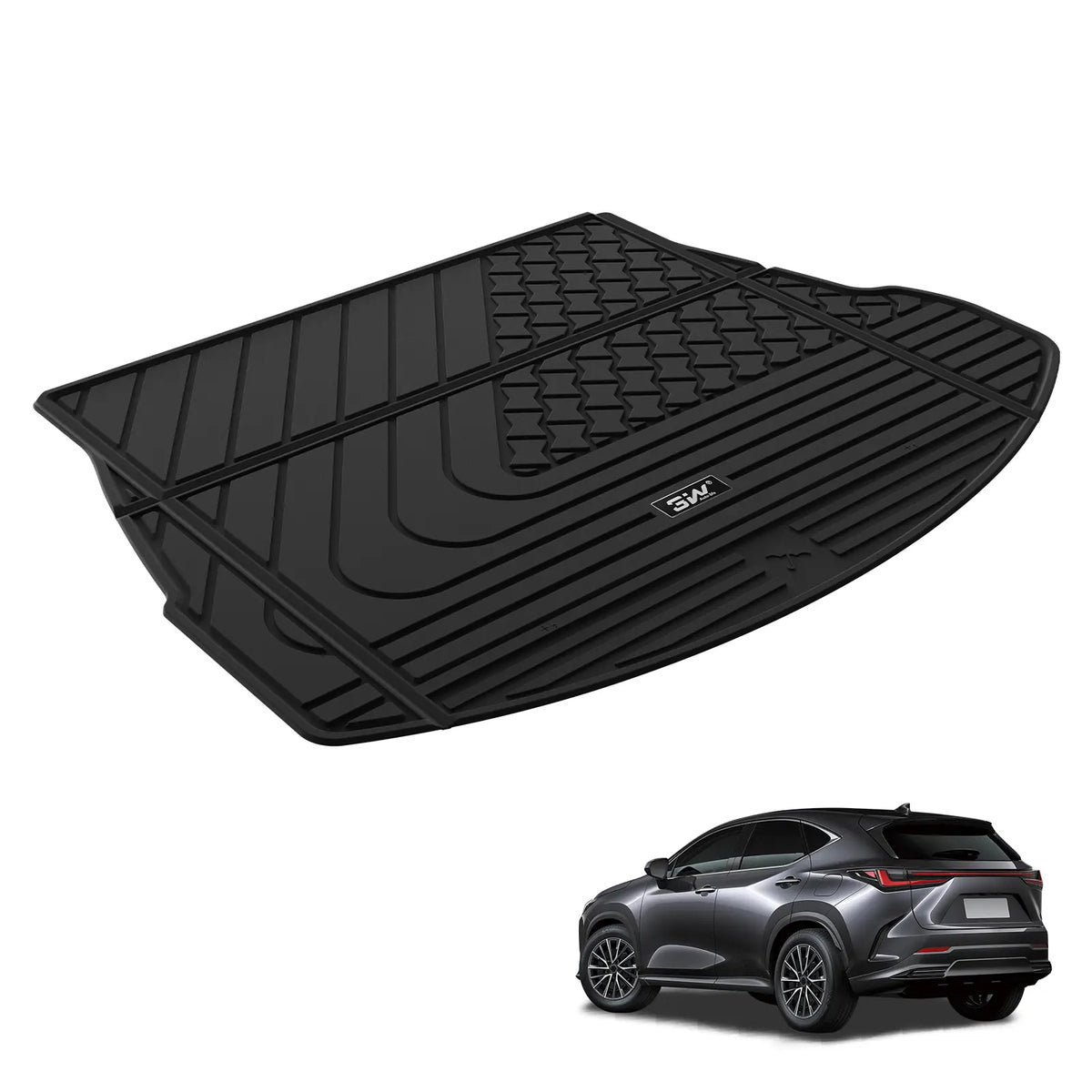 3W All Weather Car Mats For Lexus NX 2022-2026 (Left Hand Drive)