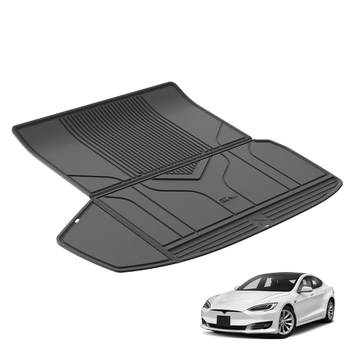 3W All Weather TPE Boot Liner For Tesla Model S 2022-2026