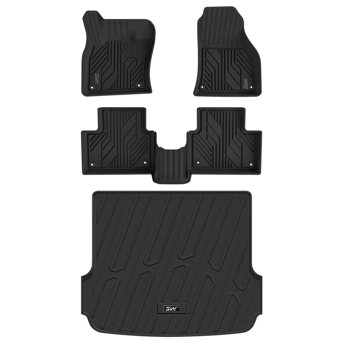 3W All Weather Car Mats for Lynk & Co 01 2020-2026( For Fuel Vehicles Only)