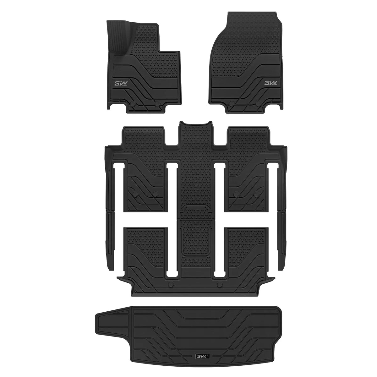 3W All Weather Car Mats for Nio EL8 2023-2026