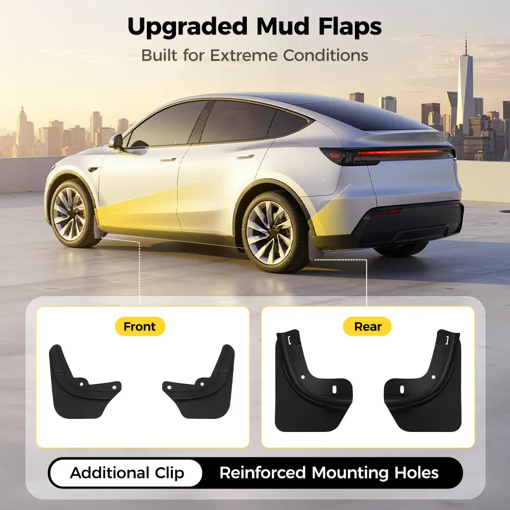 Mud Flaps For Tesla Model Y Juniper/Premium 2025-2026 (4pcs)