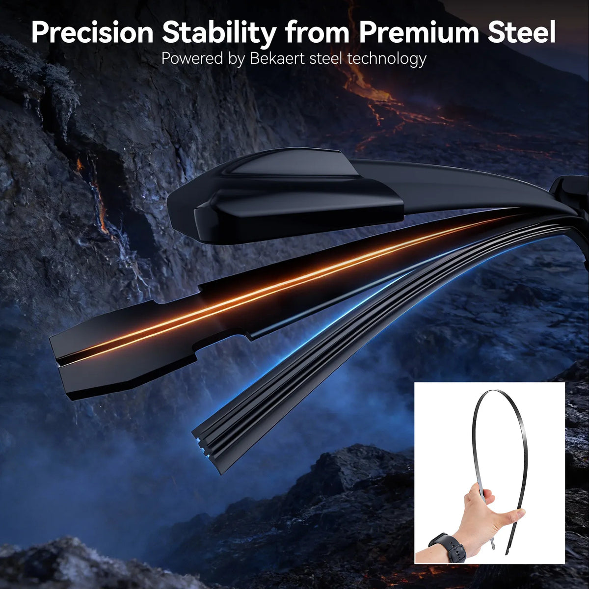 Windshield Wiper for Tesla Model Y 2020-2024/ Model 3 Highland 2025-2026