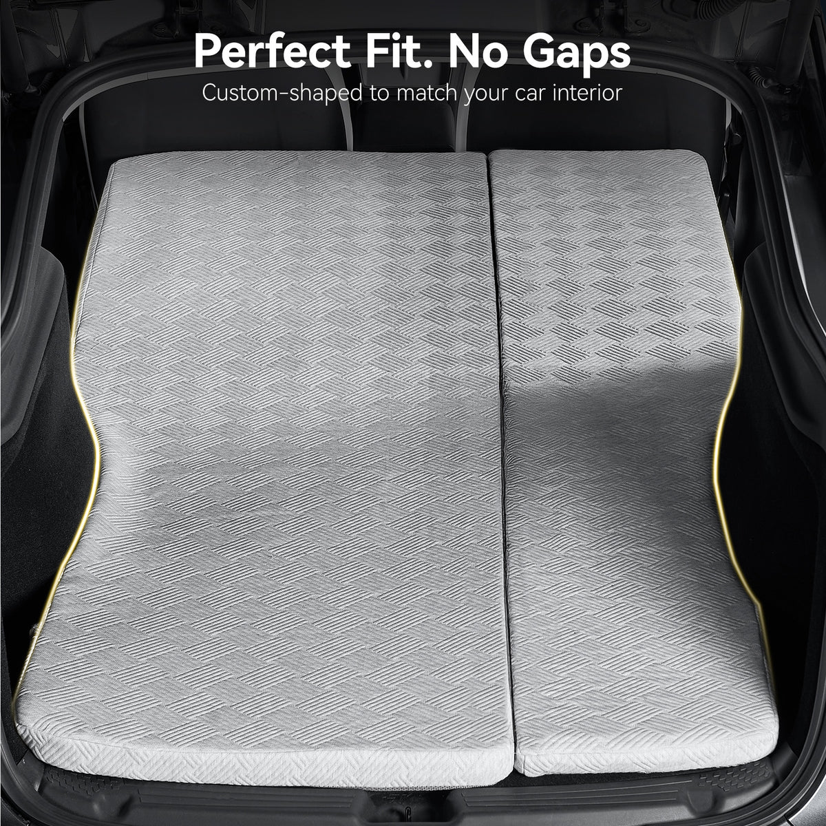 Foldable Gel Memory Foam Mattress For Tesla Model Y Juniper 2025-2026