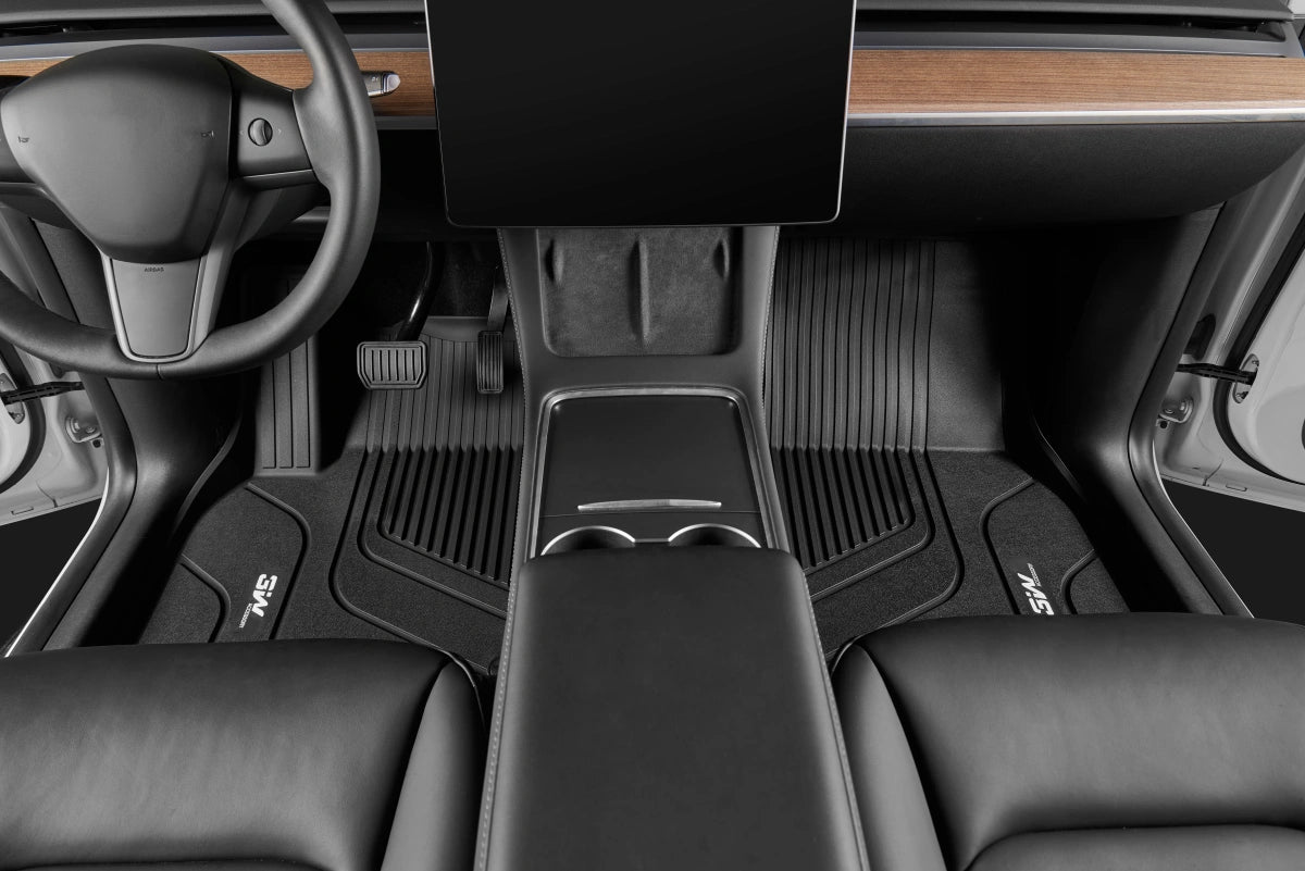 3W Tapis de Sol pour Tesla Model Y 2020-2024 2025(Non 3W Tapis de Sol pour Tesla Model Y 2020-2024 2025(Non