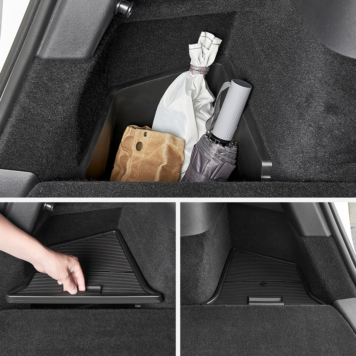 3W Custom Storage Boxes For Tesla Model Y 2021-2024