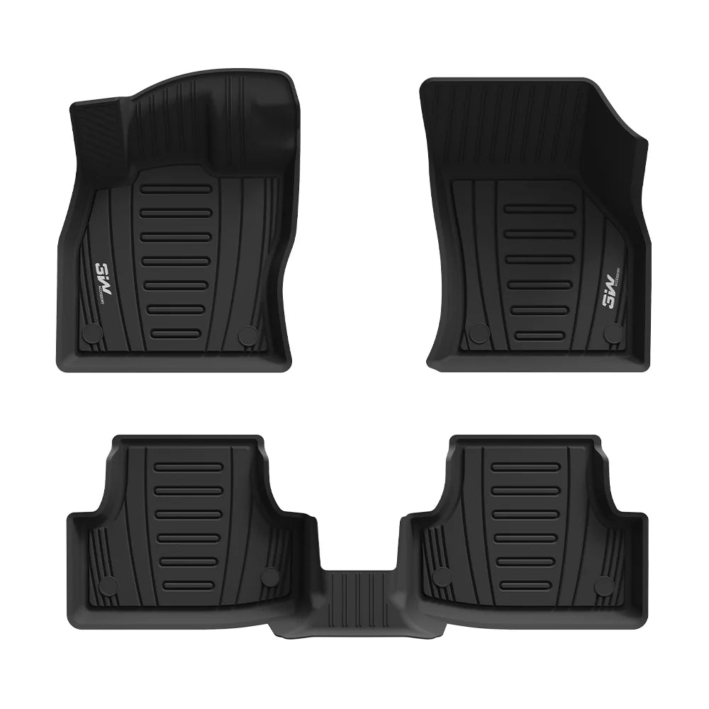 3W All Weather Car floor Mats For AUDI A3 Sportback 8Y 2021-2024 (Left Hand Drive)