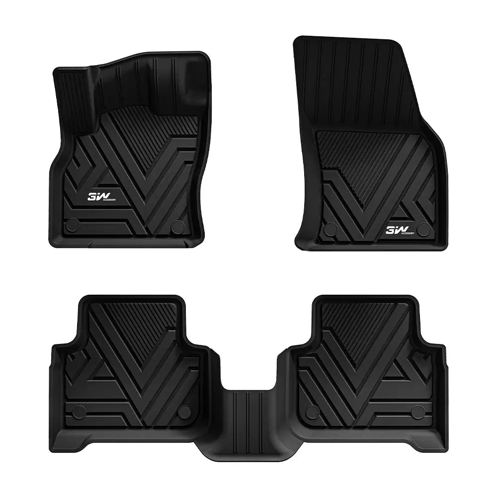 3W All Weather Car Mats For AUDI Q3 S F3 2019-2025 (Left Hand Drive)