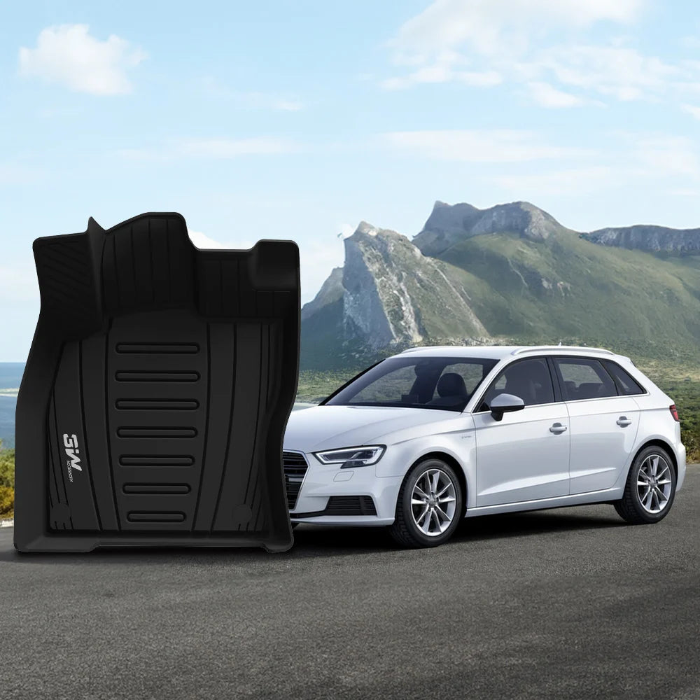 3W All Weather Car Mats For AUDI A3 Sportback 8V 2013-2020 (Left Hand Drive)