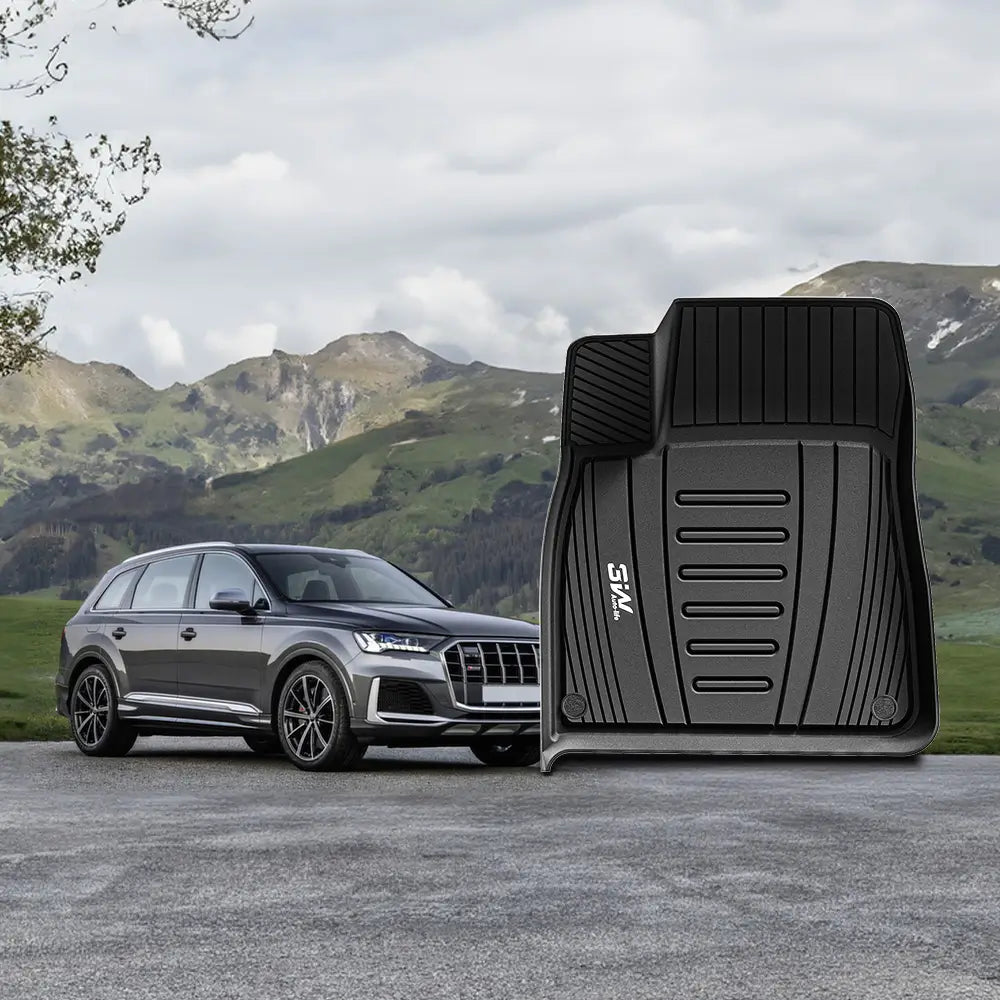 3W All Weather Car Mats For AUDI Q7 S 4M/Q8 S 2019-2026 (Left Hand Drive)