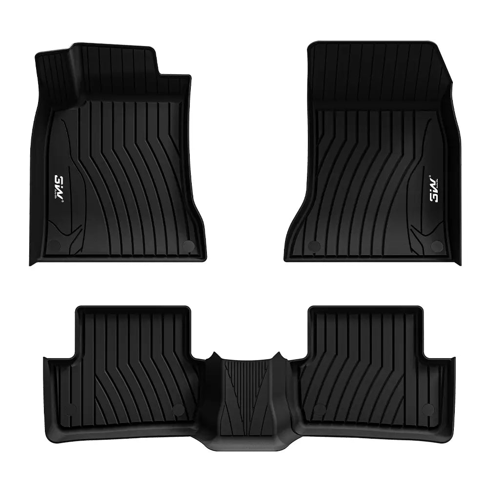 3W All Weather Car Mats For Mercedes BENZ B CLASS W246 2011-2018 (Left Hand Drive)