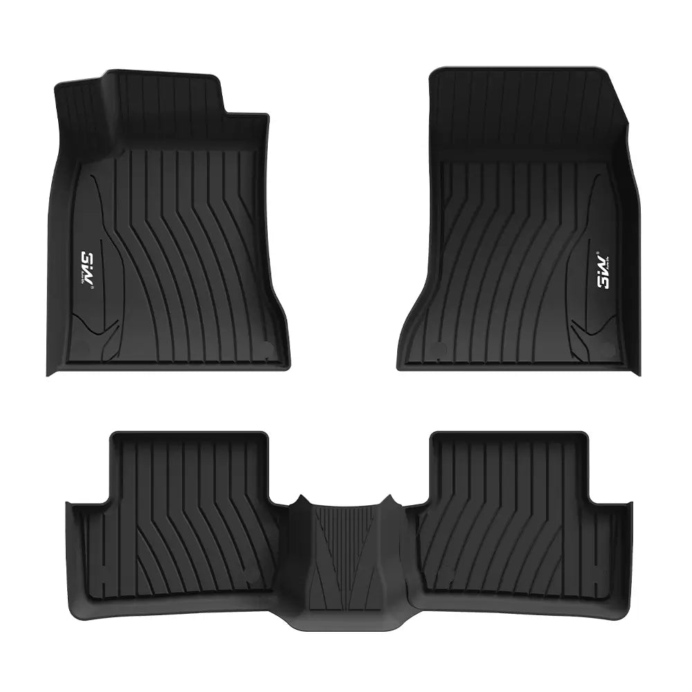 3W All Weather Car Mats For Mercedes BENZ B CLASS W247 2019-2026 (Left Hand Drive)