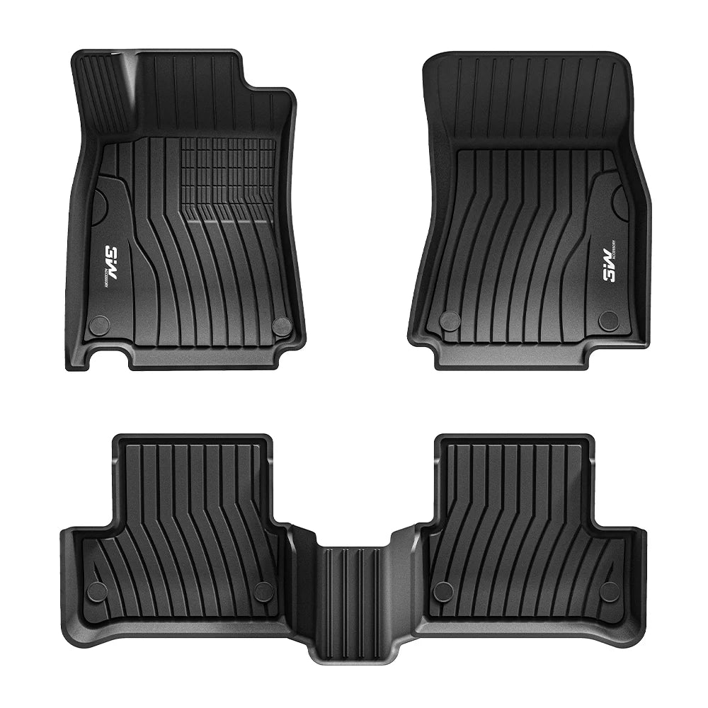 3W All Weather Car Mats For Mercedes Benz GLA X156 2014-2020 LHD