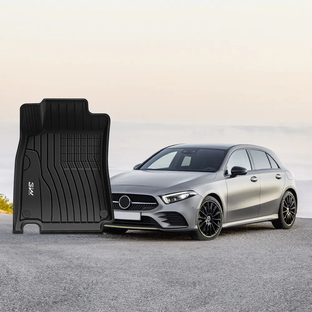 3W All Weather Car Mats For Mercedes Benz A CLASS Sedan W177 2019-2026 (Left Hand Drive)