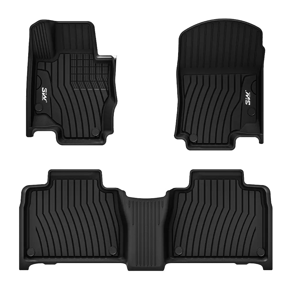 3W All Weather Car Mats For Mercedes Benz GLE V167 2020-2026 LHD (Not fit coupe)