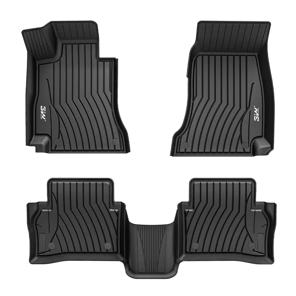 3W All Weather Car Mats For Mercedes Benz E Class W213 2017-2023 LHD