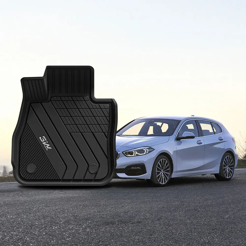 3W All Weather Car Mats For BMW 1 Series 2XIANG F40 2020-2024 (Left Hand Drive)