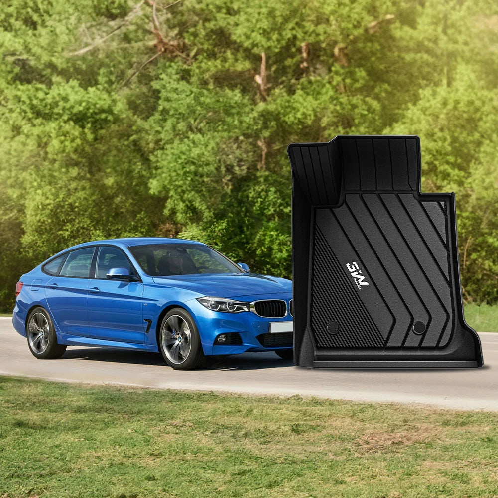 3W All Weather car mats for BMW 3 Series F30 2012-2018 (Left Hand Drive)