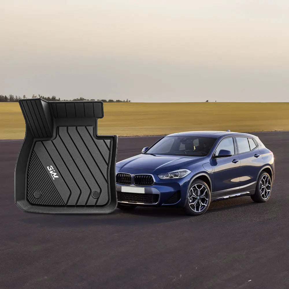 3W All Weather Car Mats For BMW X2 F39 2018-2023 (Left Hand Drive)