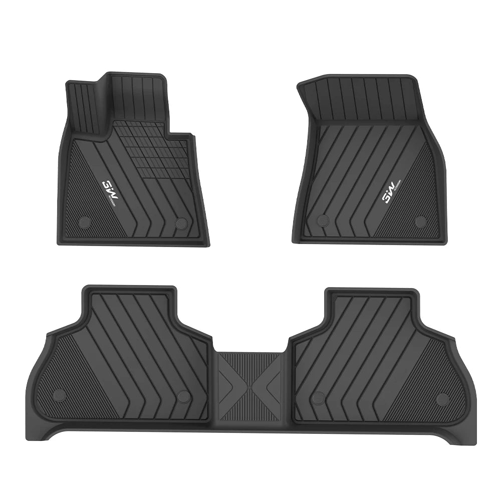 3W All Weather Car Mats For BMW X5 G05 2019-2026 (Left Hand Drive)