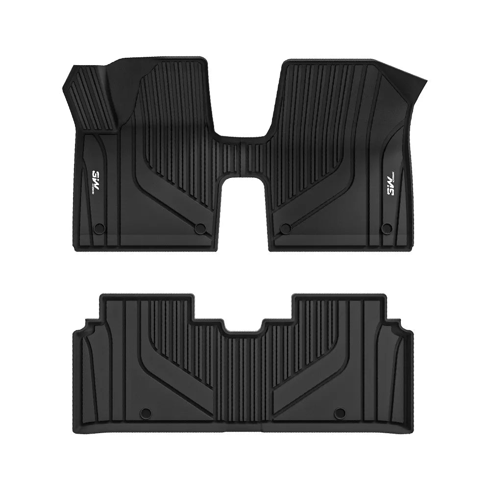 3W All Weather Car Mats For KIA EV6 CV 2021-2026 LHD