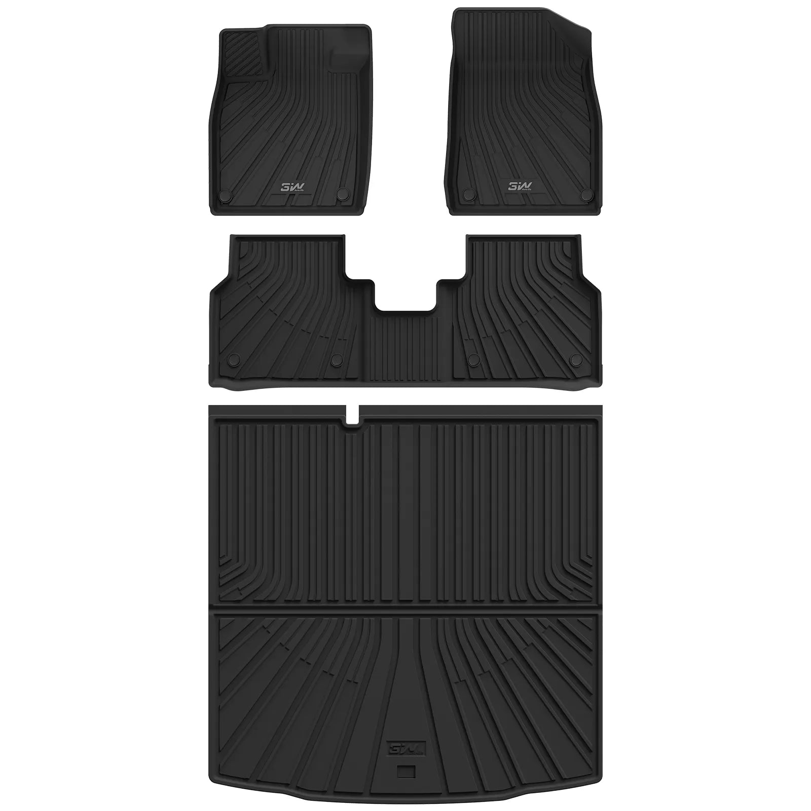 3W All Weather Car Mats For Skoda Enyaq 2021-2026 (Left Hand Drive)