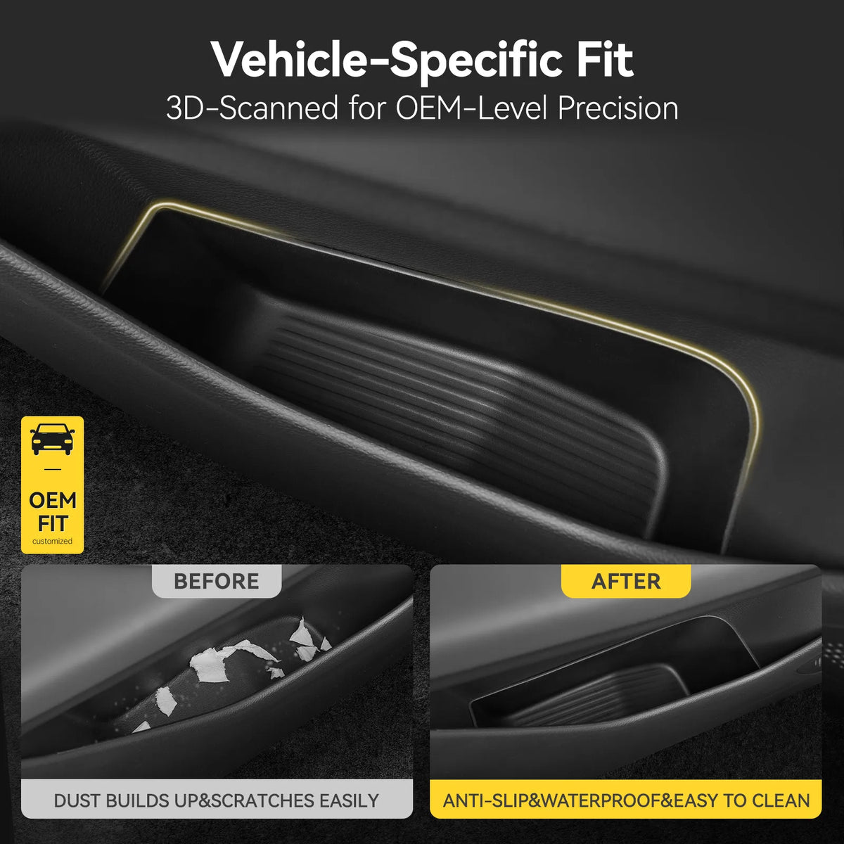 Door Storage Mat for Xpeng G6 2023-2025