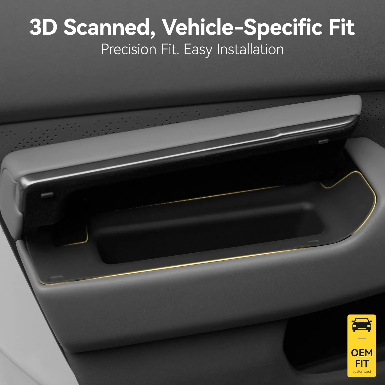 Door Storage Mat Set for Zeekr 7X 2024-2026