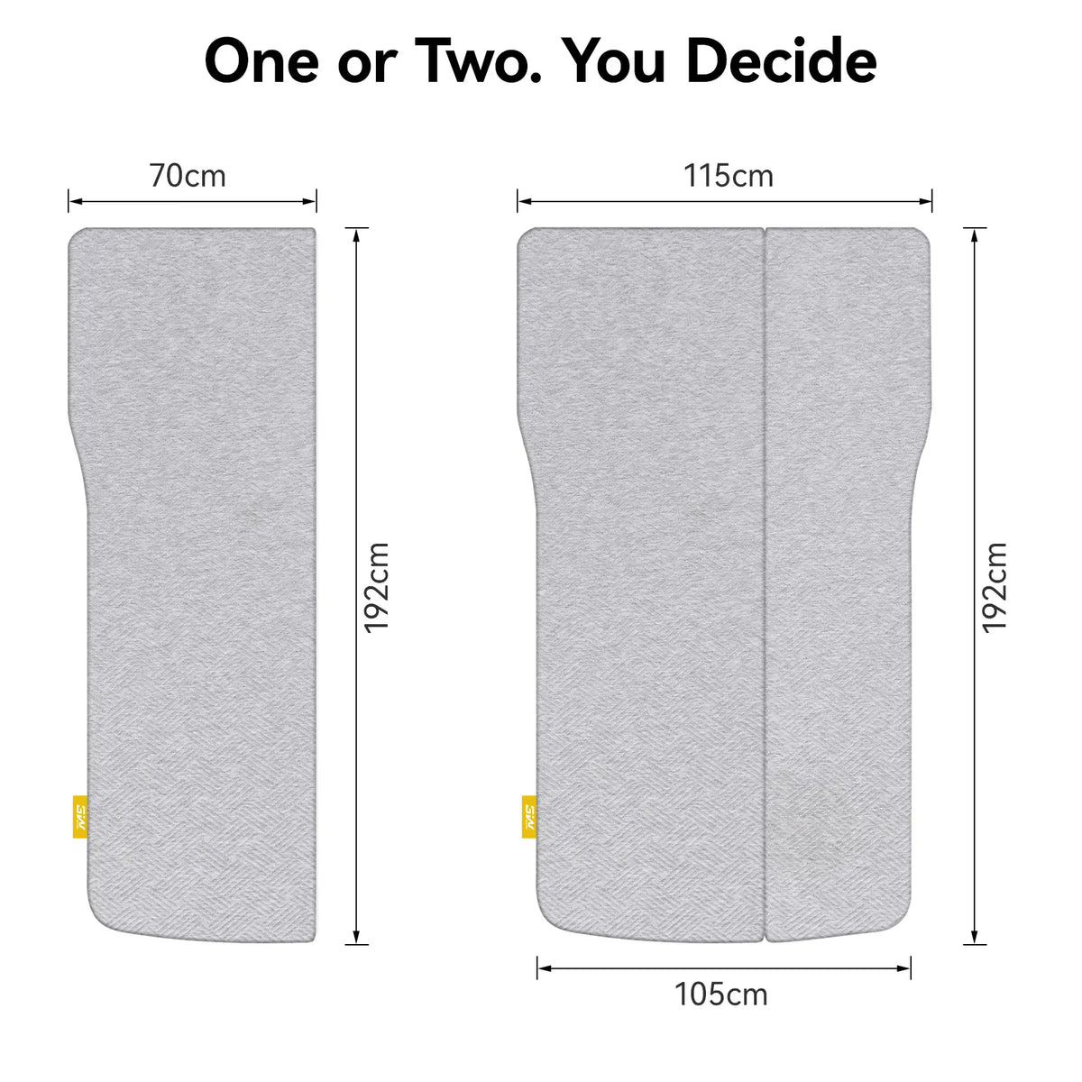 Foldable Gel Memory Foam Mattress For Tesla Model Y Juniper 2025-2026