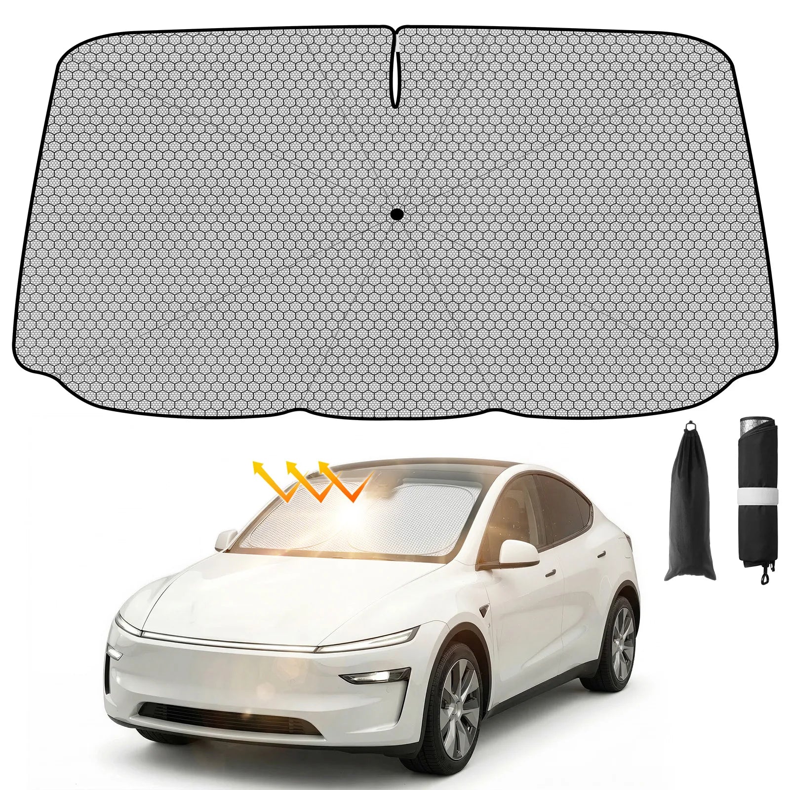 Front Windshield Sunshade Umbrella (Universal Fit)