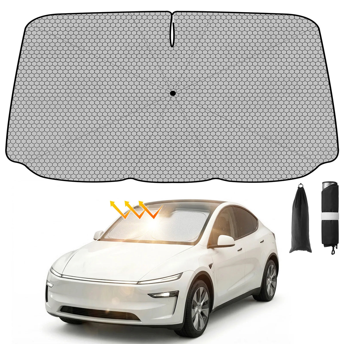 Front Windshield Sunshade Umbrella (Universal Fit)