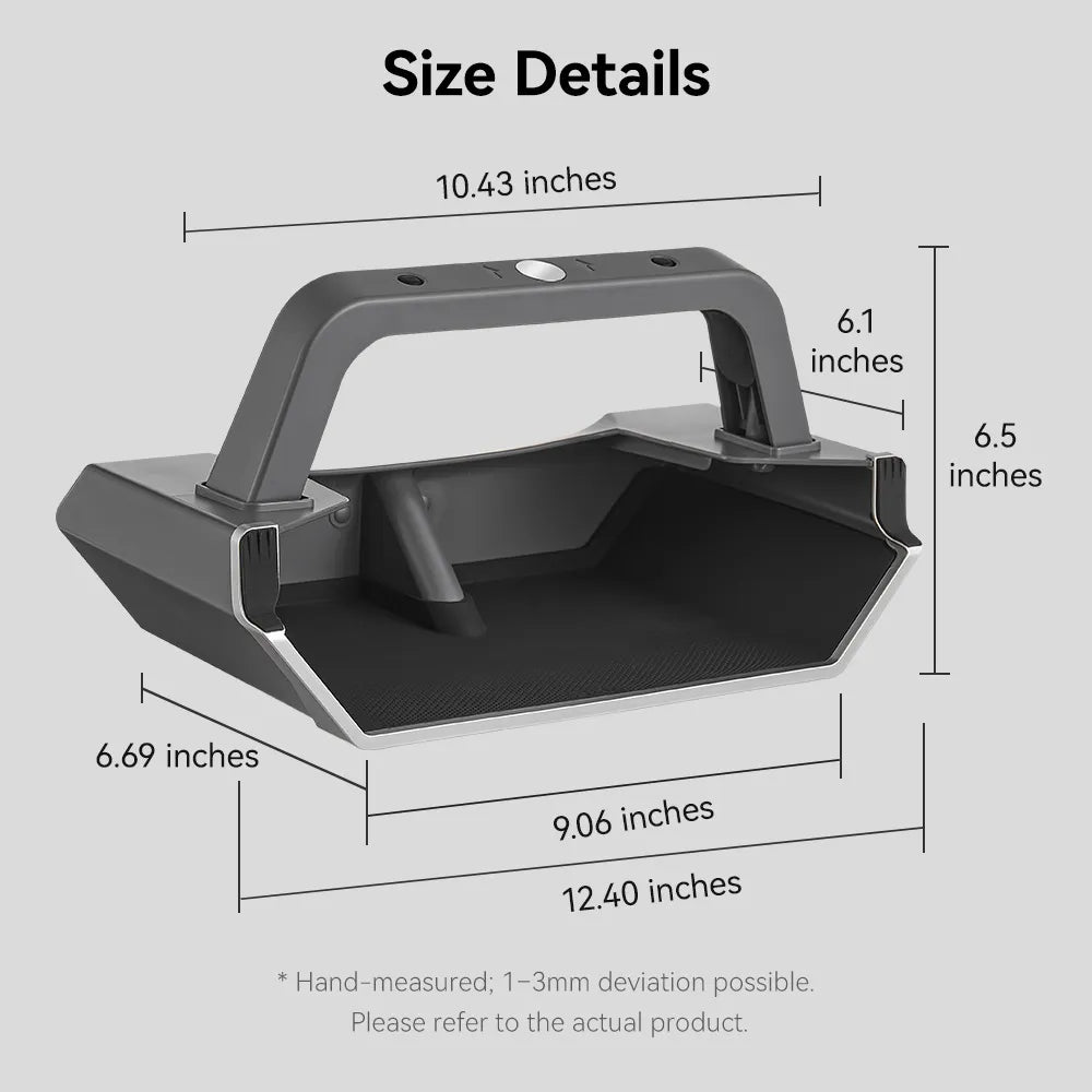 Magnetic Under-Screen Storage Box for Tesla Model Y Juniper 2025-2026